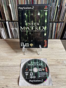 Enter the Matrix Sony PS2 PlayStation 2 Game No Manual