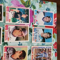 1982 Topps Baseball Cards Lot Of 45 Total Cards No Duplicates 