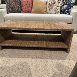 Pottery Barn Coffee Table And Nesting Side Tables 