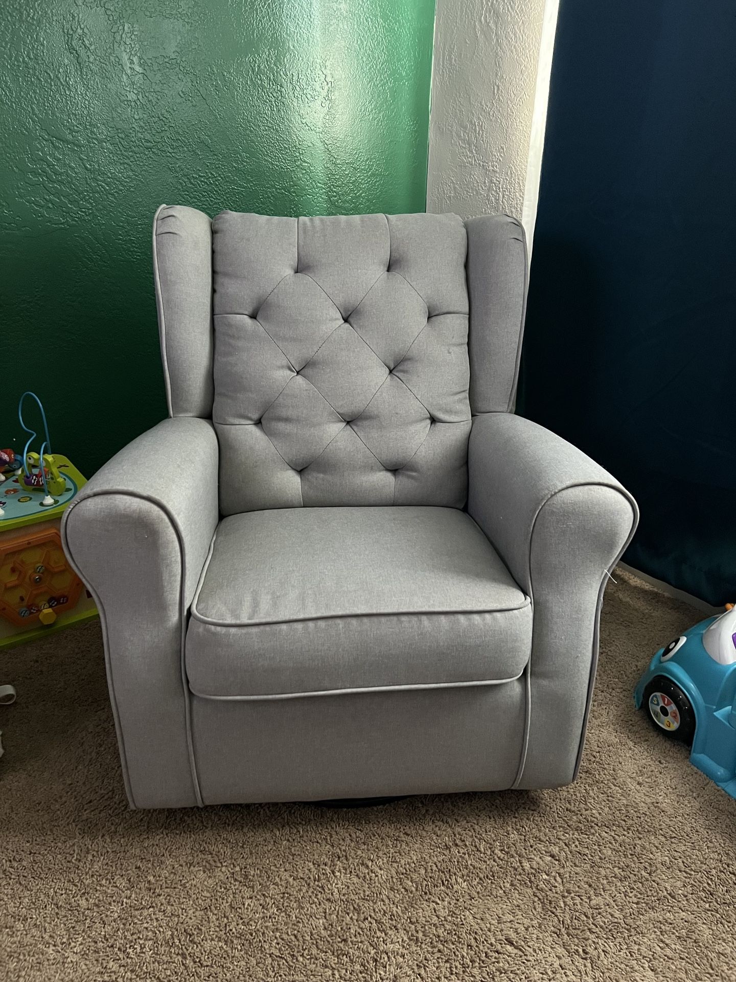 Nursery Swivel Rocker Chair