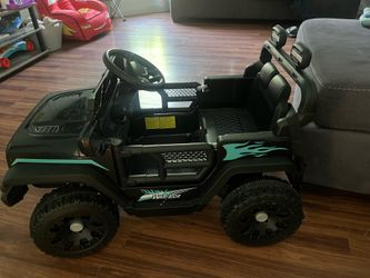 Black jeep Remote car