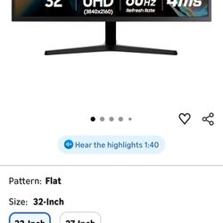 32" Samsung monitor