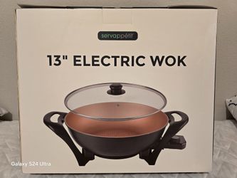 13" Electric Wok