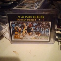 Thurman Munson NY Yankees 