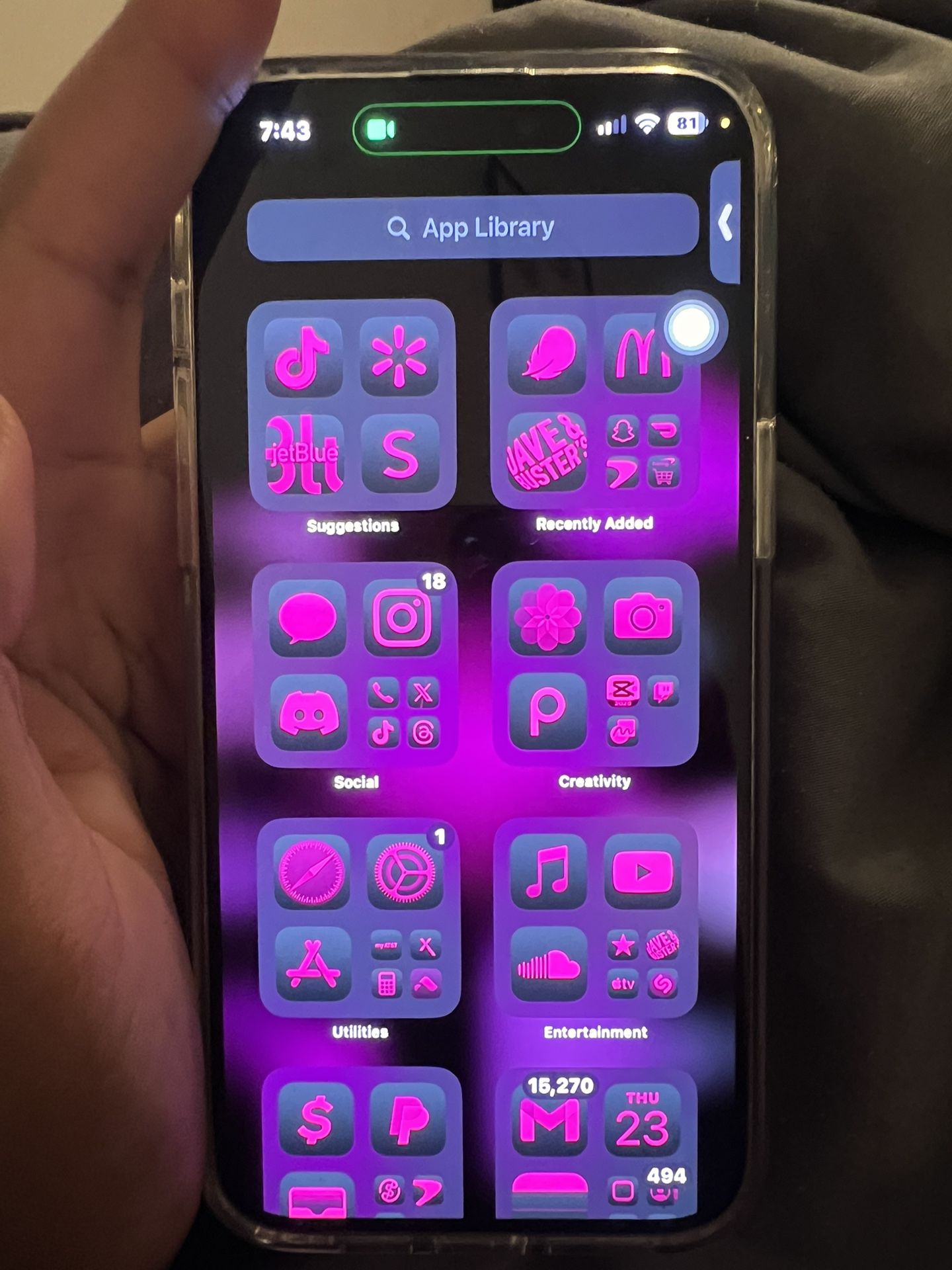 IPHONE 15 PRO MAX WITH TIKTOK & CAPCUT INSTALLED