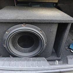 Alpine Type X 12" Subwoofer In Ported Box