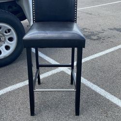 Wooden Leather Chair