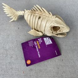 Halloween Motion Activated Piranha - Brand New 