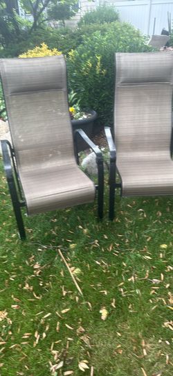 Two Aluminum chairs