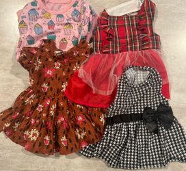 Female Dog Clothes bundle 4 items