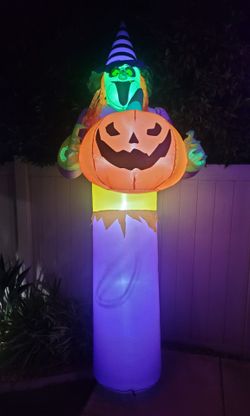 inflatable witch