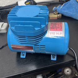 Vintage Paasche D500 Airbrush Paint Air Compressor 1/10 H.P
