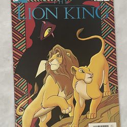 Marvel Comic Disney’s Lion King Issue #1