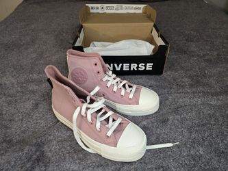 Brand new Converse 7.5 Womens high top pink Basketball Shoes
