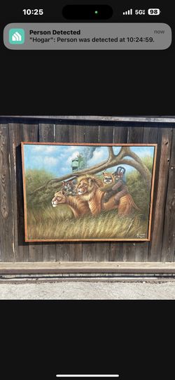 Star Wars  49x38 Original Painting Ewoks Pop Culture 