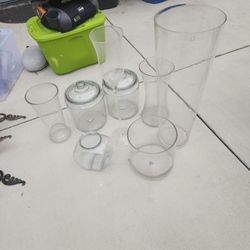 Glass Vases Used For Candy Table On Wedding $25 For All