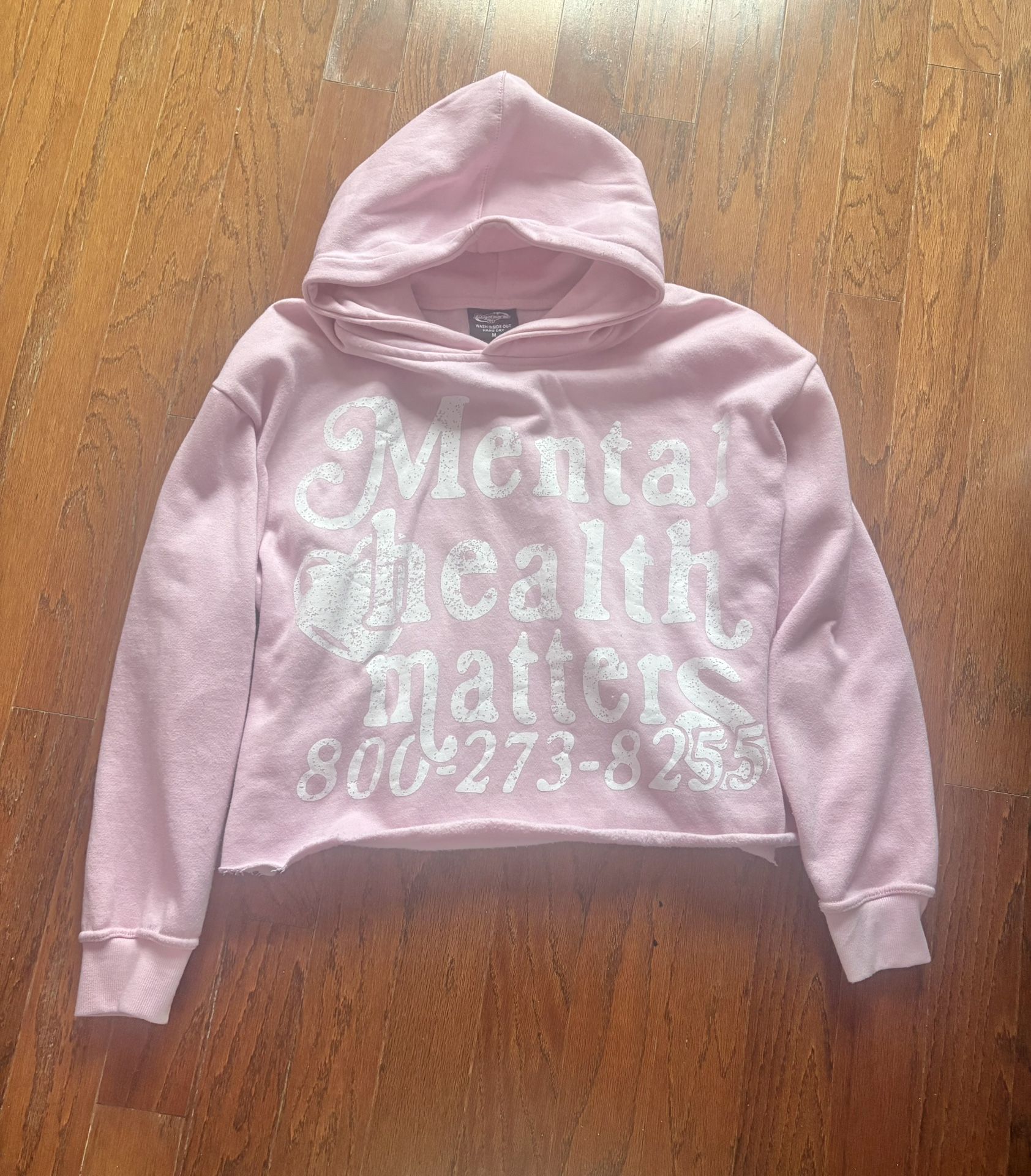 Pink “Mental Health Matters” Hoodie