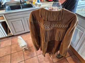 Women's suede jacket