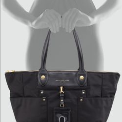 MARC by Marc JacobsPreppy Nylon East-West Tote Bag, Black

