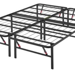 King Size Foldable Metal Frame With KING size Mattress 
