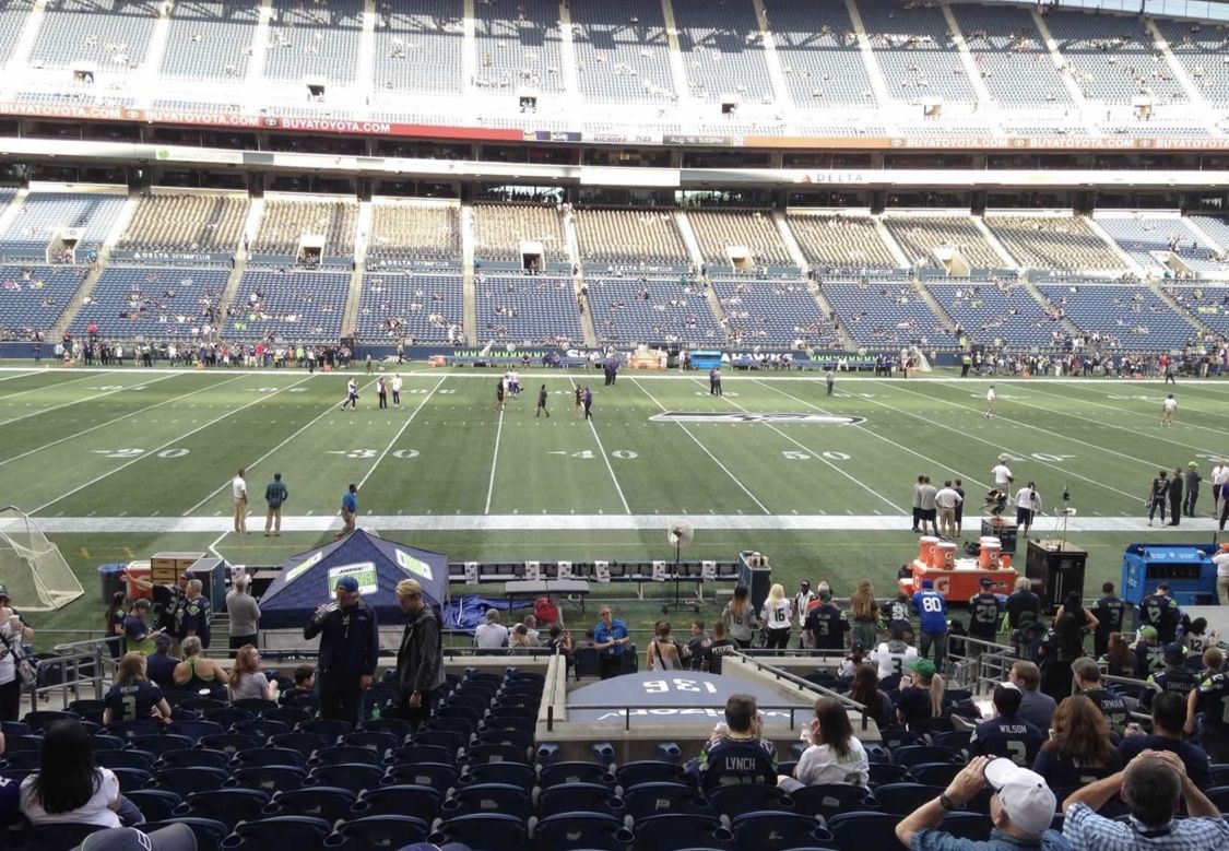 40 Yard Line - Seahawks Home Games Tickets