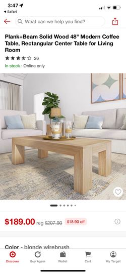 Coffee table