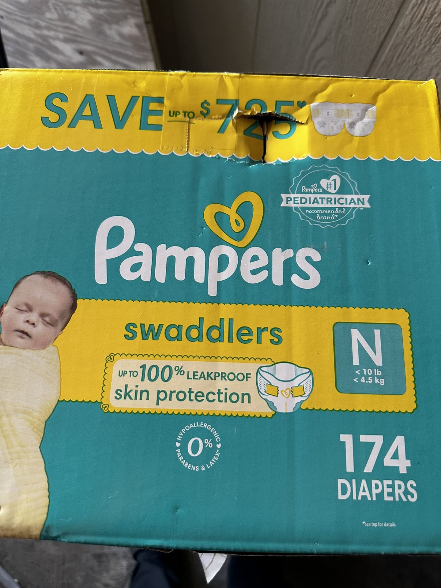 Pampers Swaddlers