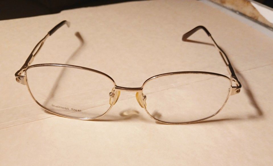 Gothamstyle Gotham Stainless #21 GOLD Full Metal Rim Eyeglasses Frames