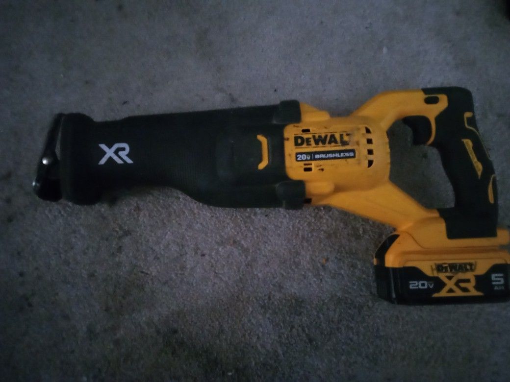 DeWalt Sawzall and Impact Wrench