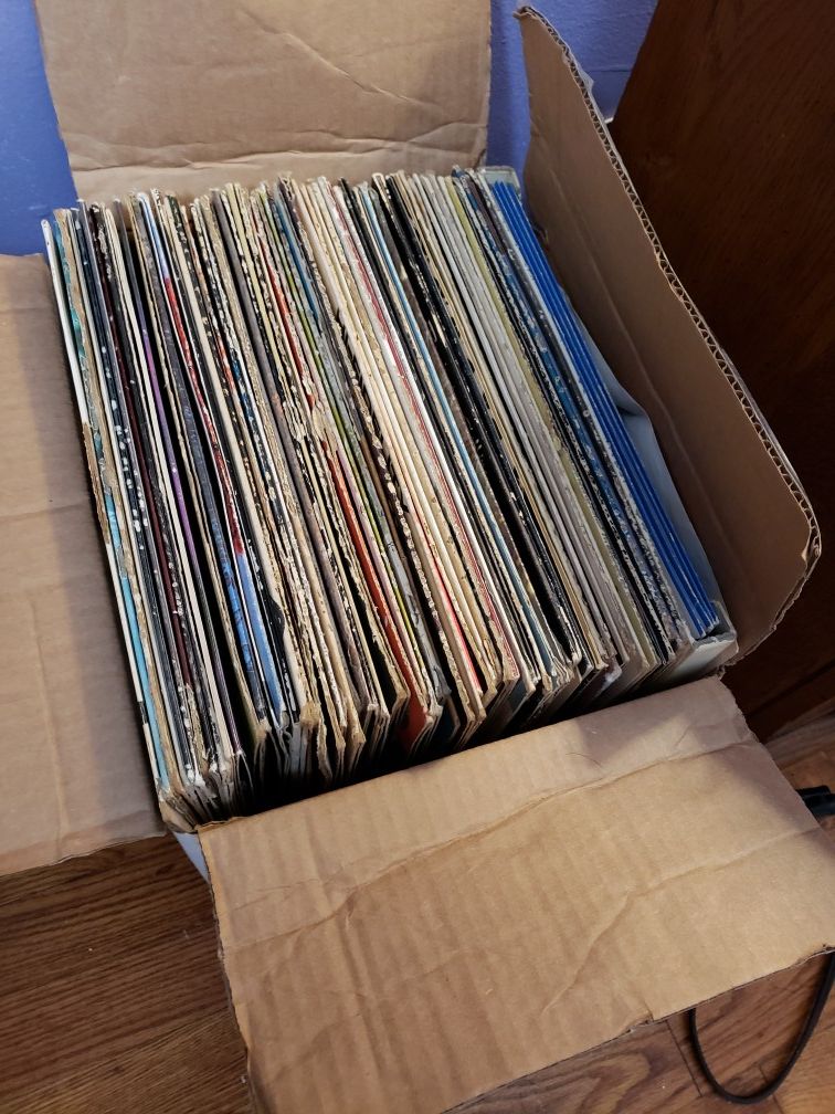 Assortment of records