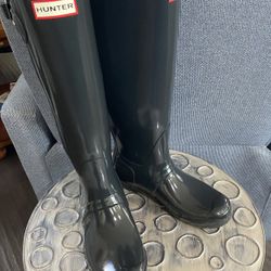 Woman’s HUNTER Rain Boots Original Tall Gloss