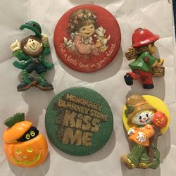 Vintage Hallmark Holiday Pins