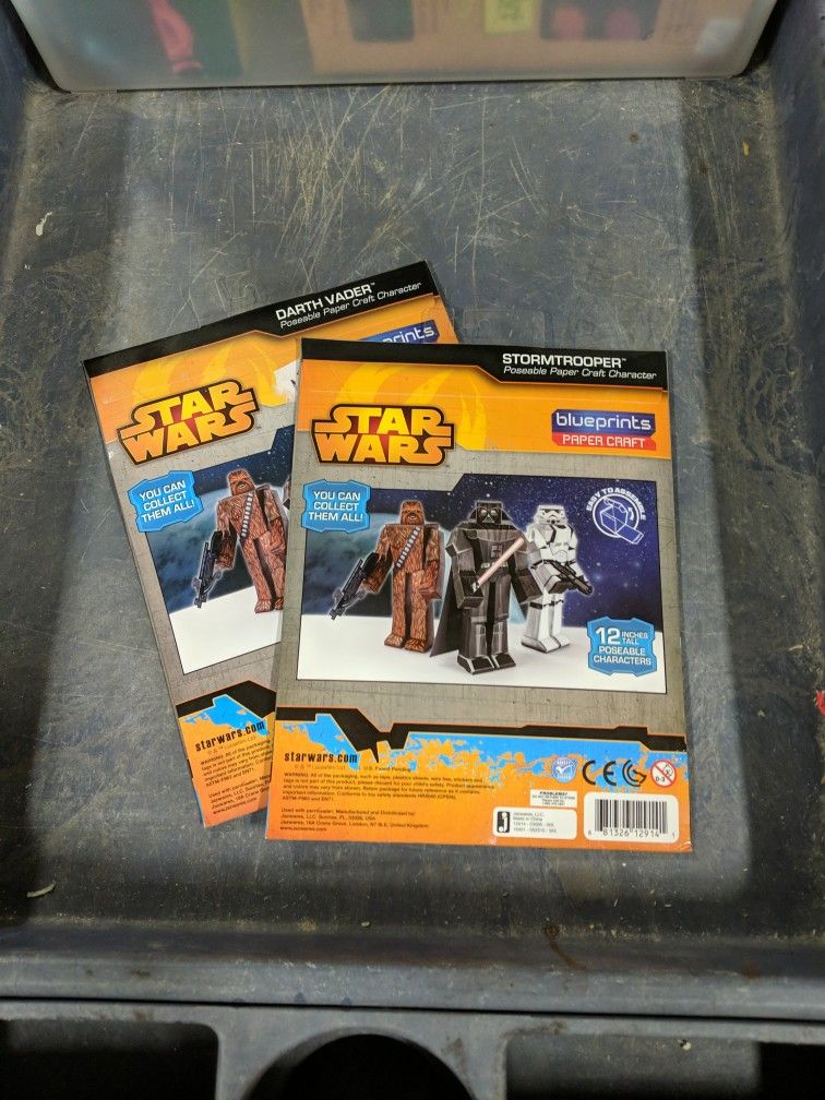 Star WARS PAPER crafts