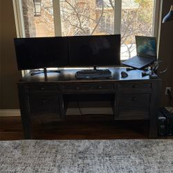 Pottery Barn Office Desk & File Cabinet 