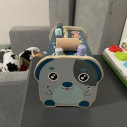 Montessori Hammer Toy With Number Maze And Xylophone 