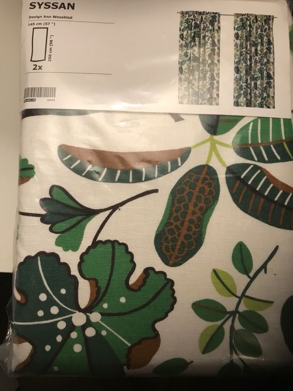 IKEA SYSSAN CURTAINS