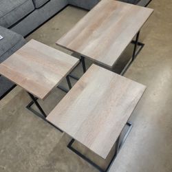 New Coffee And End Table Set