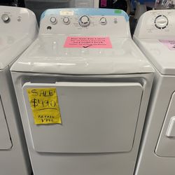 WHITE GAS GE DRYER