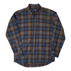Pendleton Plaid Button Down Size Medium Men's 