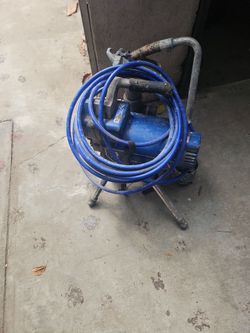 Spray paint machine