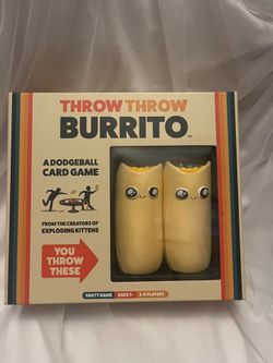 Throw Throw Burrito Dodgeball Card Game