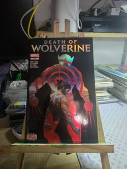 2014 marvel Comics Death of Wolverine #1 chromiun cover
