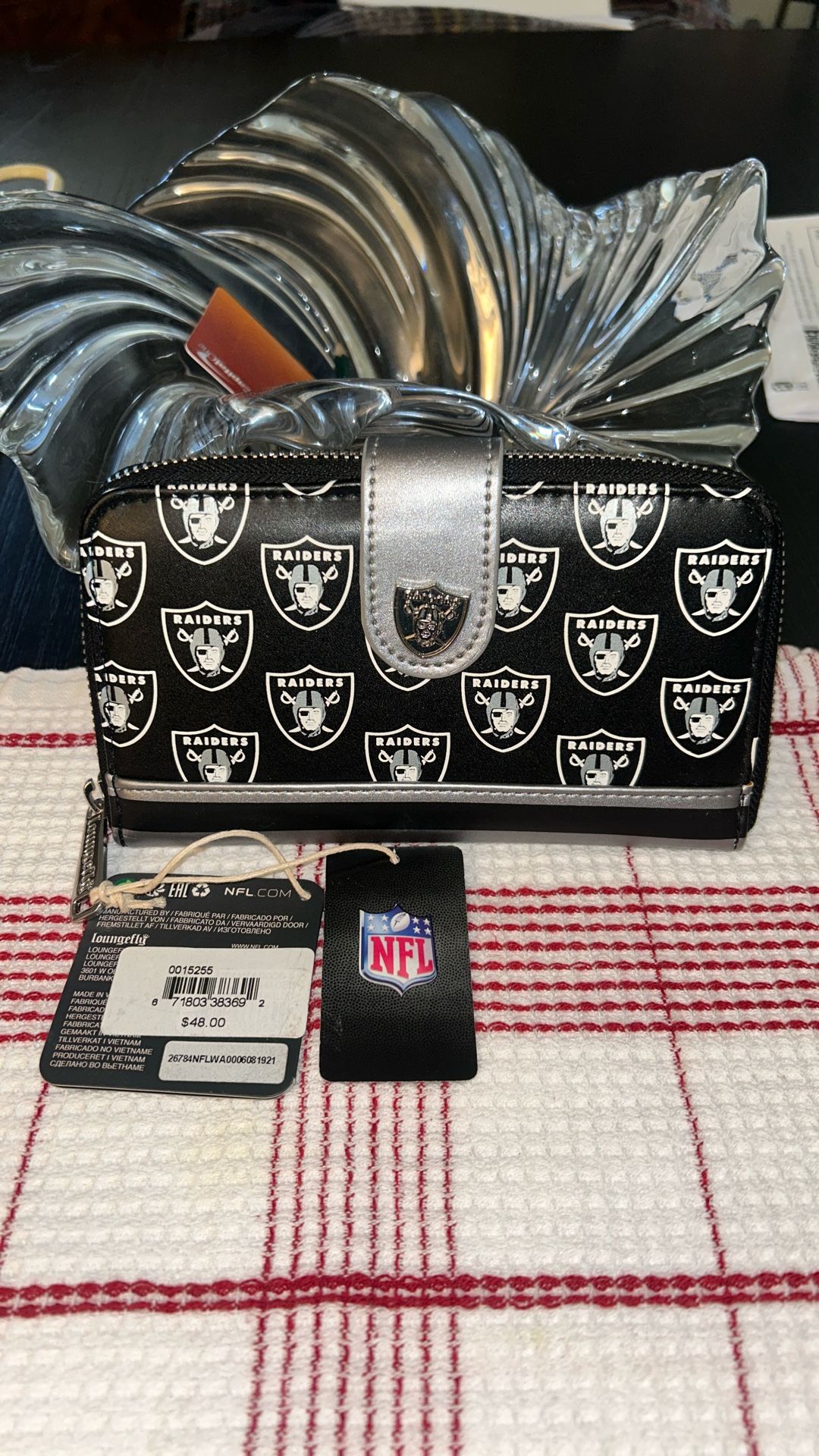 Raiders Women’s Wallet Brand New With Tags