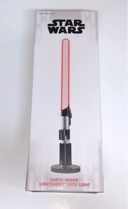 Star Wars Darth Vader Red Lightsaber Desk Light 23-inch Disney Christmas Gift