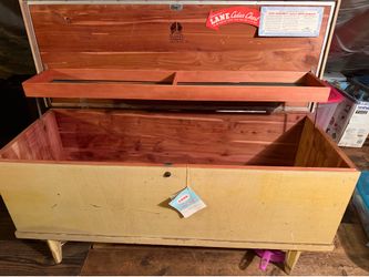 Vintage cedar chest
