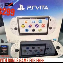 Psvita Glacier White Play Station Console Glacier White
