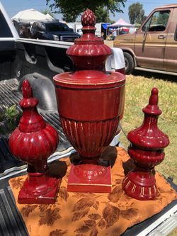 Set of decor vases