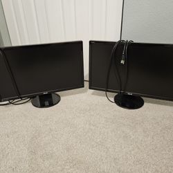 2x ASUS Computer Monitors. Great Condition