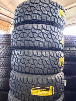 🚘🚨Vendo set de llantas Lt 35x12.50 20 heaway tires R/T