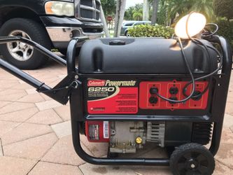 Coleman 6250 generator